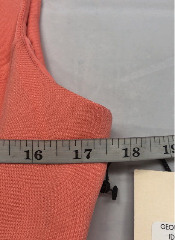 Ivanka Trump Women's Sheath Dress NWT Georgia Peach Pleated Career Size 12