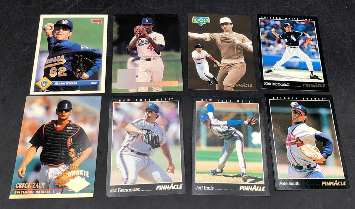 11.9 Lbs. Lot Of Pinnacle Baseball MLB Cards. Medium Box, Unsorted