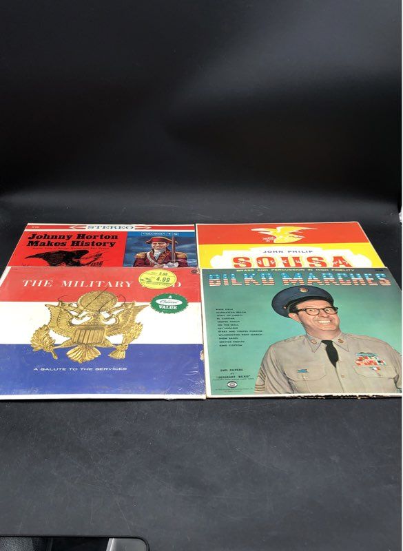 John Philip Sousa, PHIL SILVERS Vinyl Record Lot