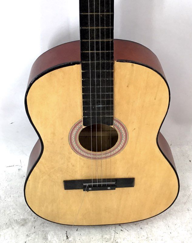 Unbranded Classical Acoustic Guitar 6-String Nylon Natural Top Student Model