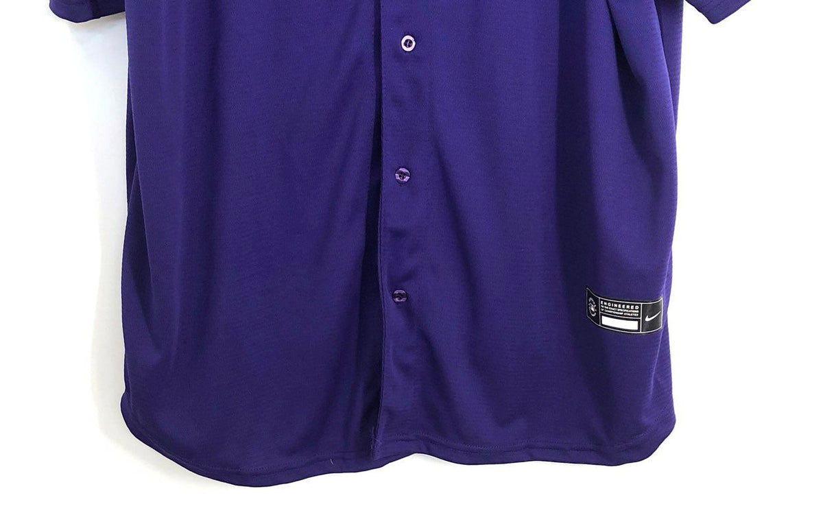 Nike Men's Colorado Rockies Charlie Blackmon #19 Purple Baseball Jersey Sz XXL