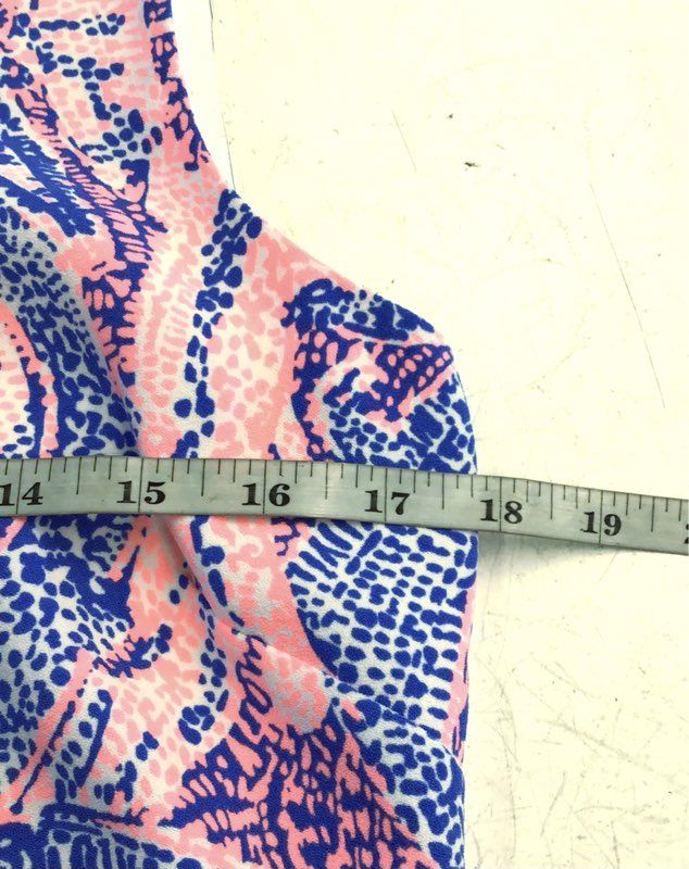 NWT Lilly Pulitzer Women's Coastal Blue Donna One-Piece Romper - Size 2