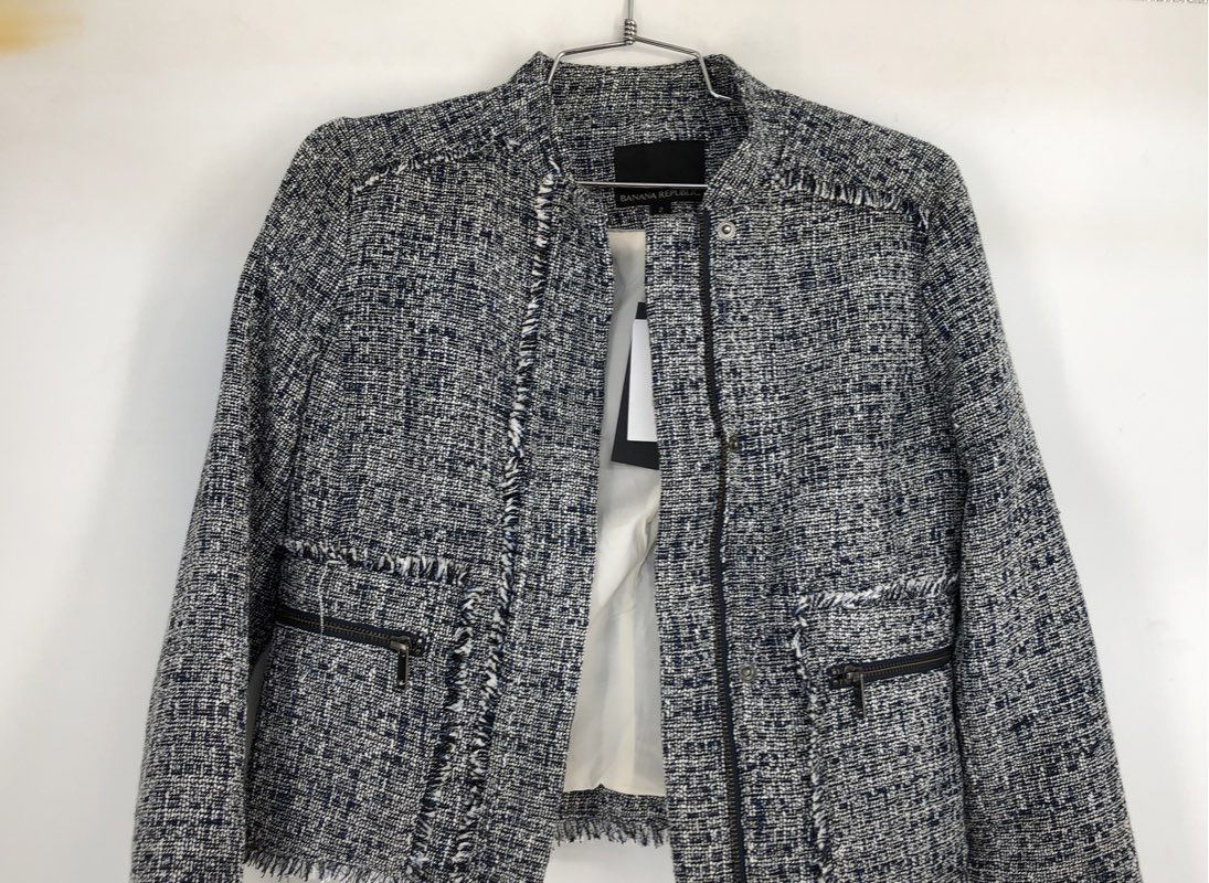 NWT Banana Republic Women's Blue Jacket - Size 2