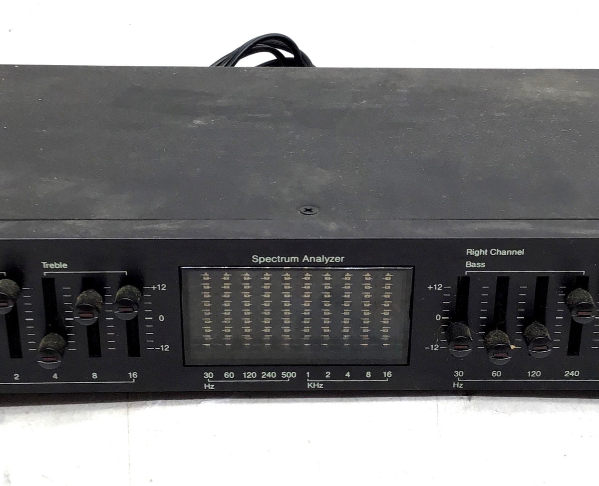 AudioSource EQ Eight/Series II Graphic Equalizer And Spectrum Analyzer