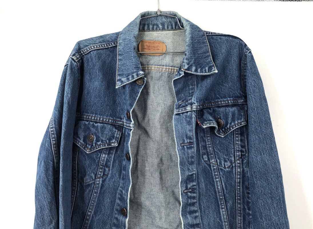 Levi's Men's Blue Denim Trucker Jacket - Size 40