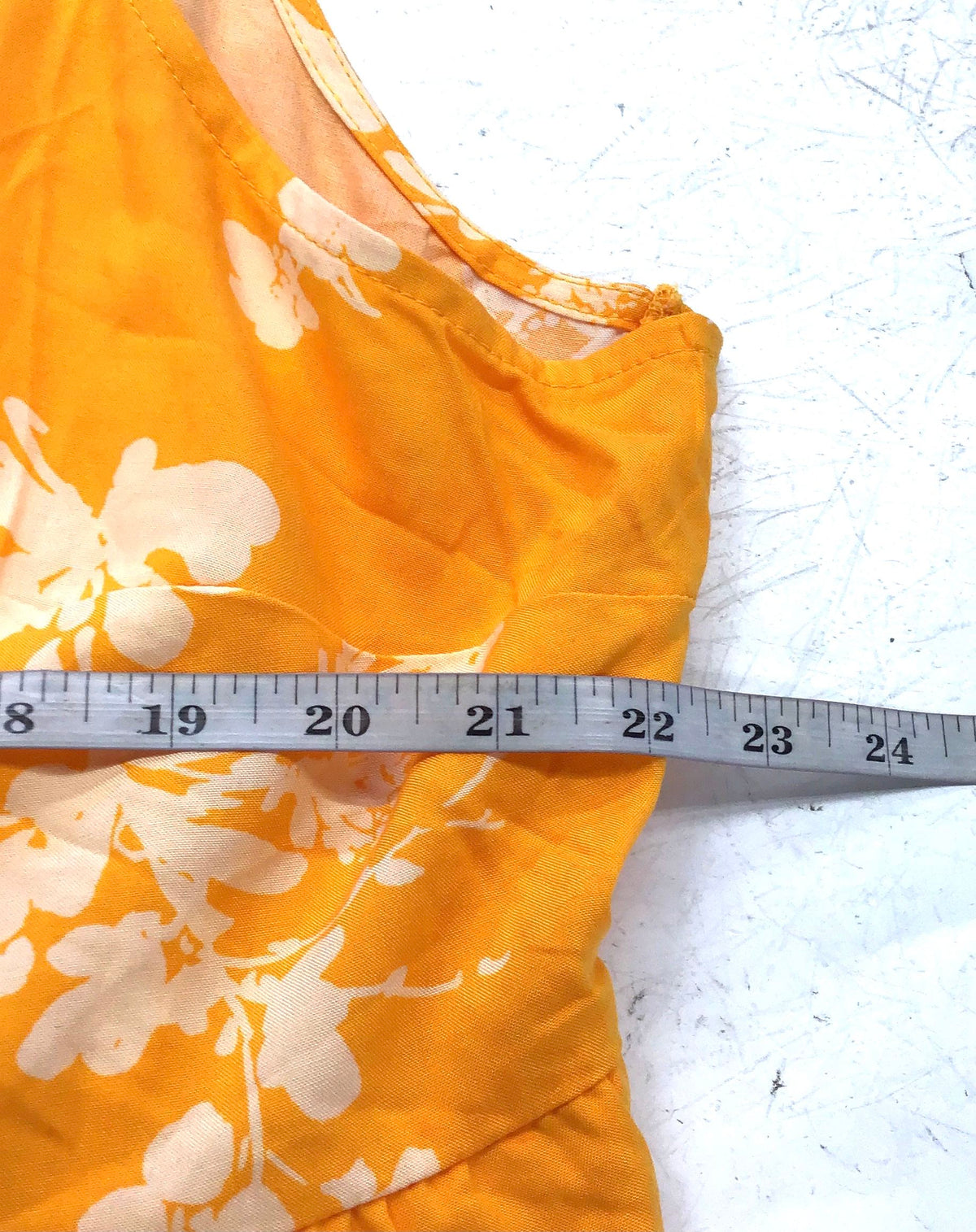 NWT Torrid Women's Orange Floral Tropical Tank Dress - Size 2X
