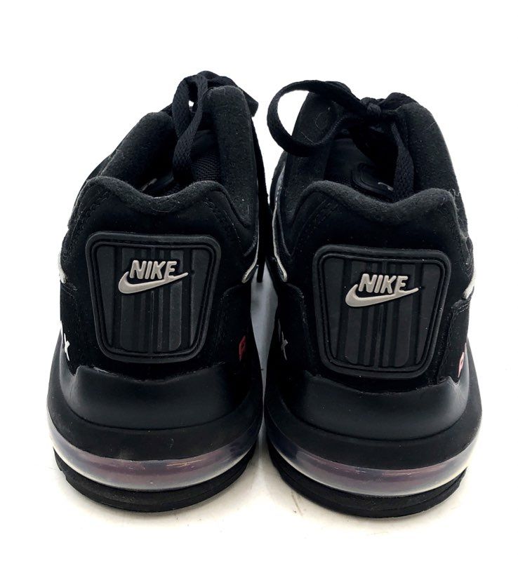 Nike Air Max SC Black Sport Red Silver Men's Running Sneakers Size 9.5