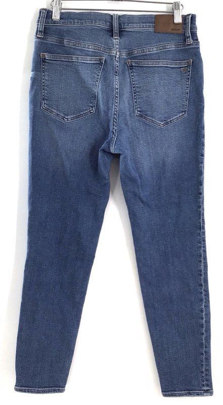 Lot 2 Madewell Women's 10" High-Rise Skinny Jeans Blue Black Button Fly Sz 29