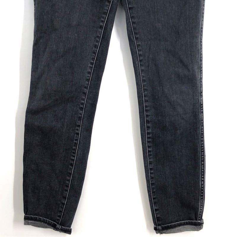 Madewell Women's 10" High Riser Skinny Skinny Jeans Black Sz 27