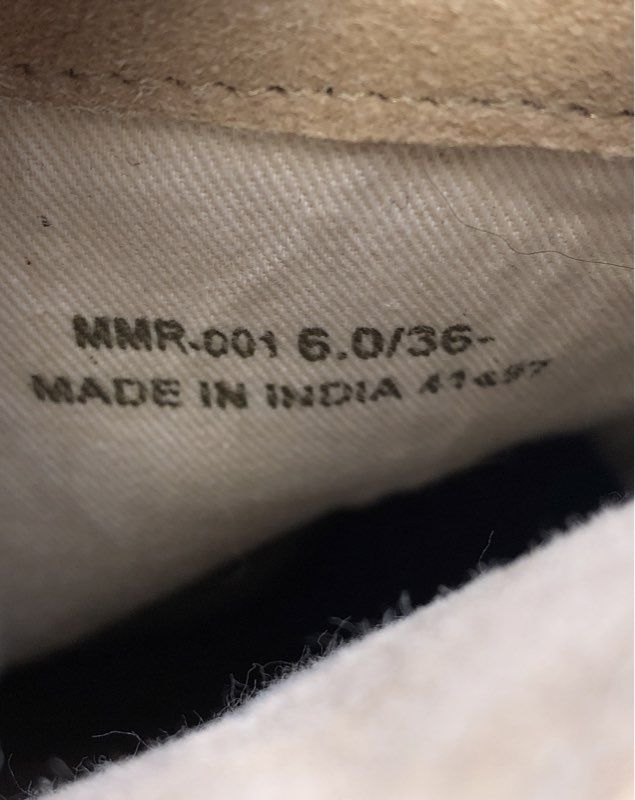 42 Gold Miley Natural Suede Western Ankle Boots Women's Size 9