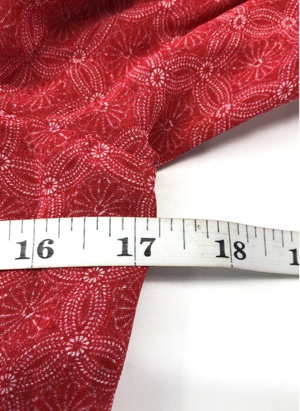 Sanctuary Women's Red Floral Ruffle Cold Shoulder Pleated Tunic Blouse Sz XS