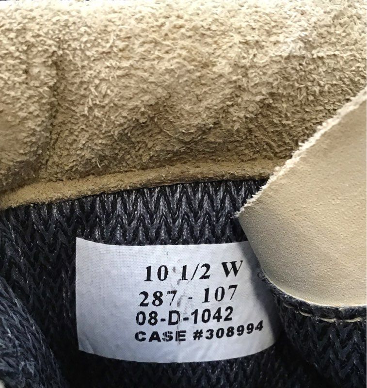 Vibram Men's Tan Combat Boots - Size 10.5W