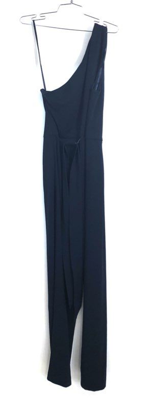 Antonio Melani Women's Carlos One Shoulder Jumpsuit Navy Blue Size 10 NWT