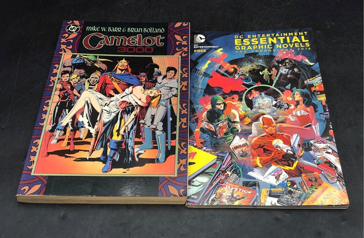 Watchmen Camelot 3000 + 7 DC Comics Graphic Novel Lot Tor Deathstroke JLU