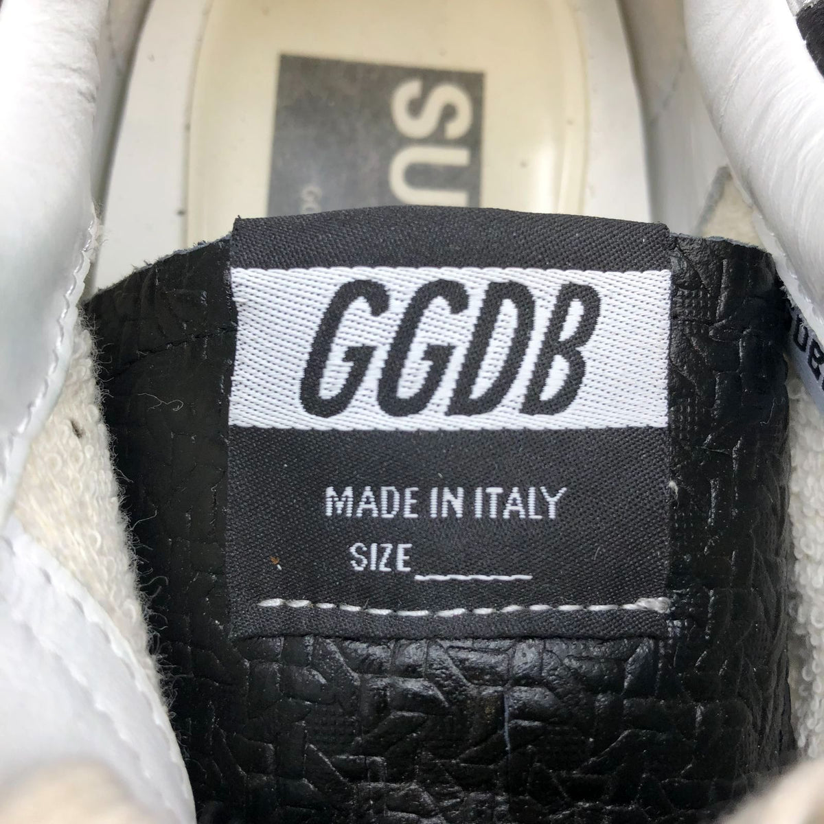 Golden Goose Super-Star Women's Black/Silver/Beige Sneakers - Size 39 (+COA)