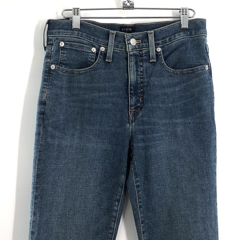 J.Crew Women's 9" Mid-Rise Skinny Jeans Blue NWT Size 27