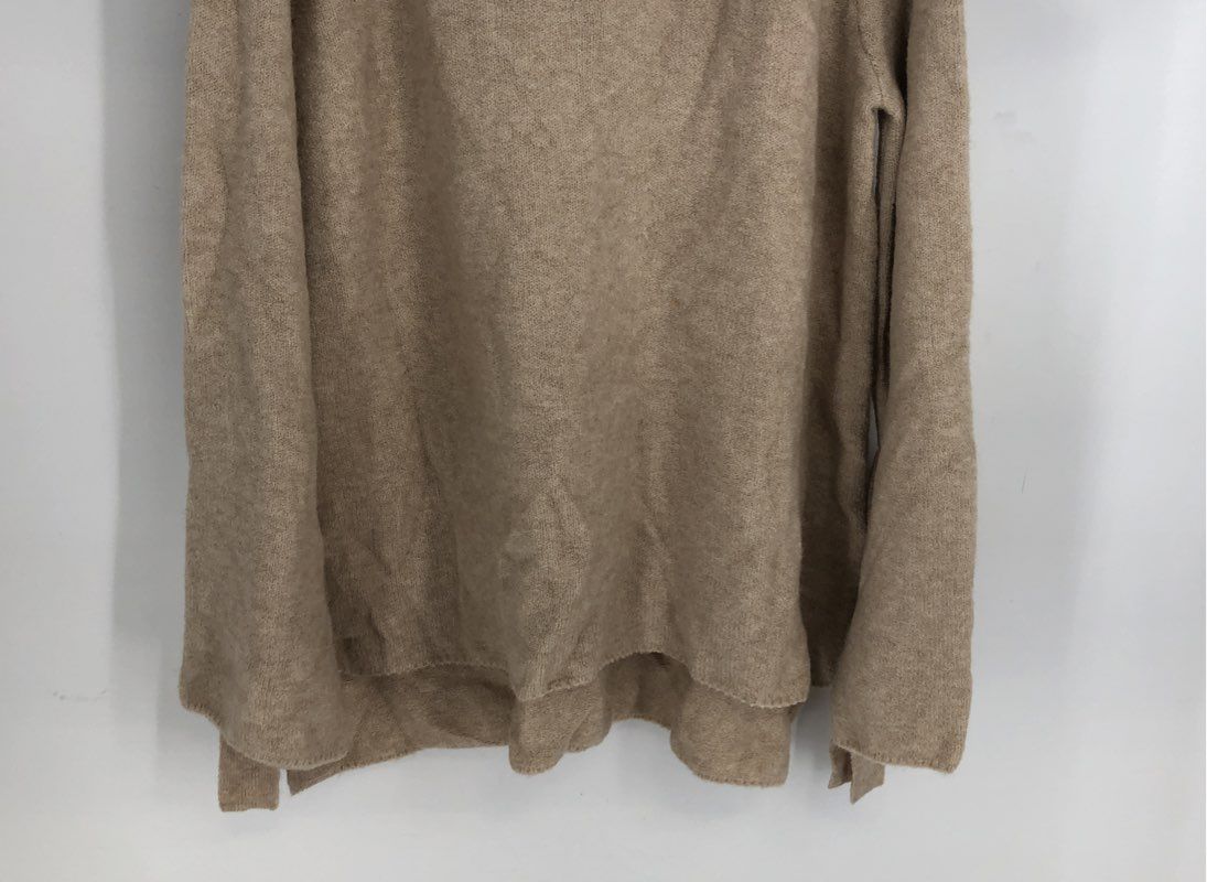 Antonio Melani Oatmeal Luna Split Hem Cuff Sweater Women's M NWT