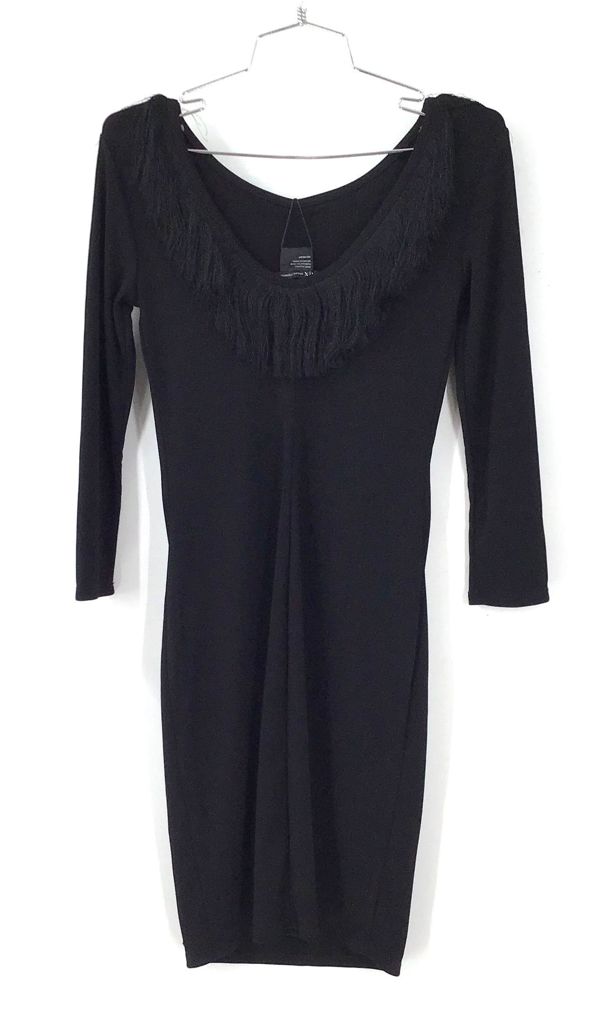 NWT Armani Exchange Women's Black Sheath Dress - Size XS