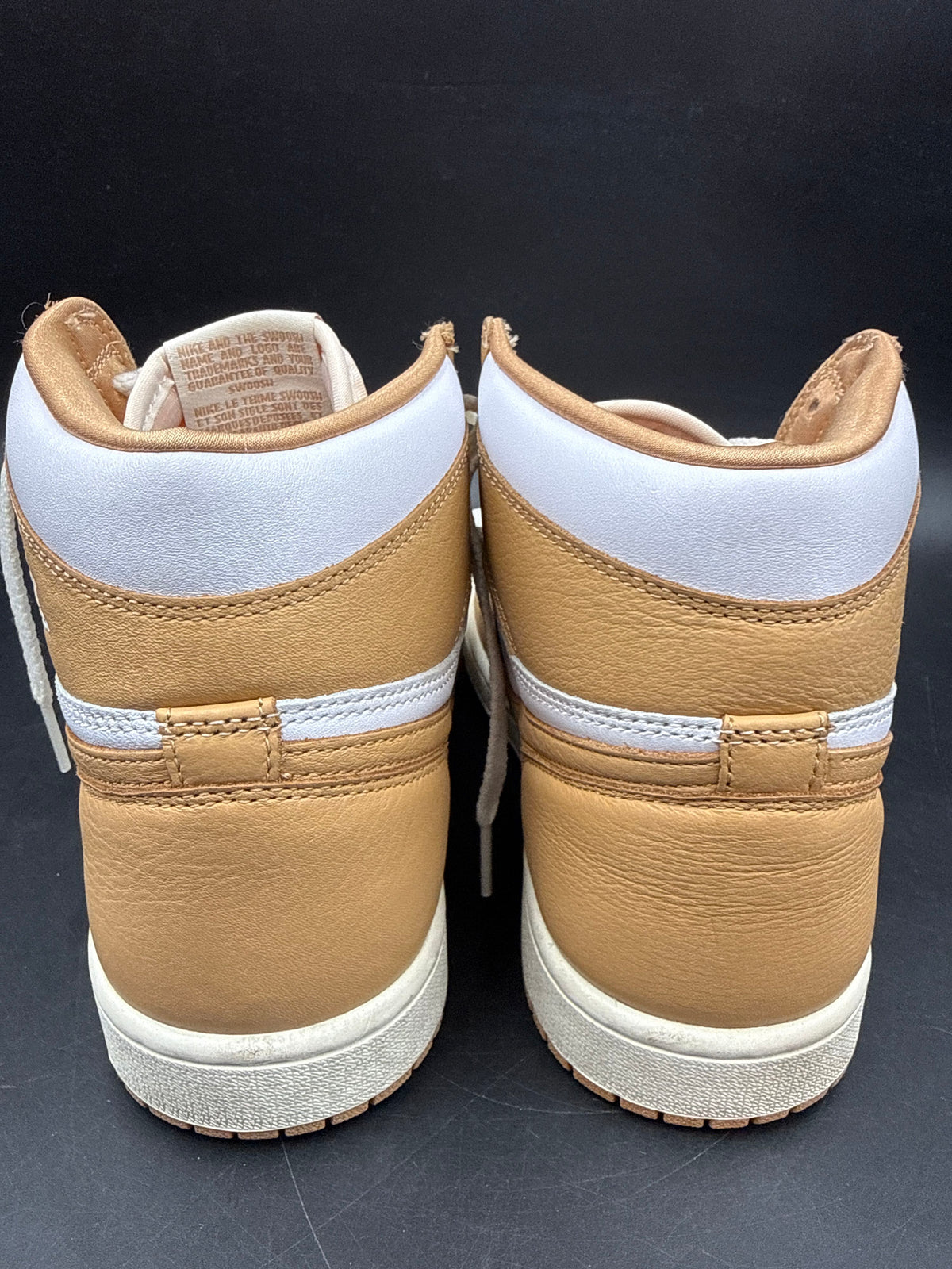 Nike Air Jordan 1 Retro High OG Praline Women's Sneakers Size 9.5 COA