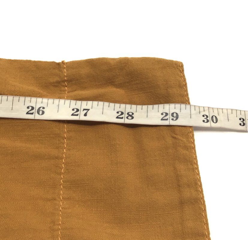 Anthropologie Women's Cedar Brown Paperbag Waist Belted Pants NWT Sz MT