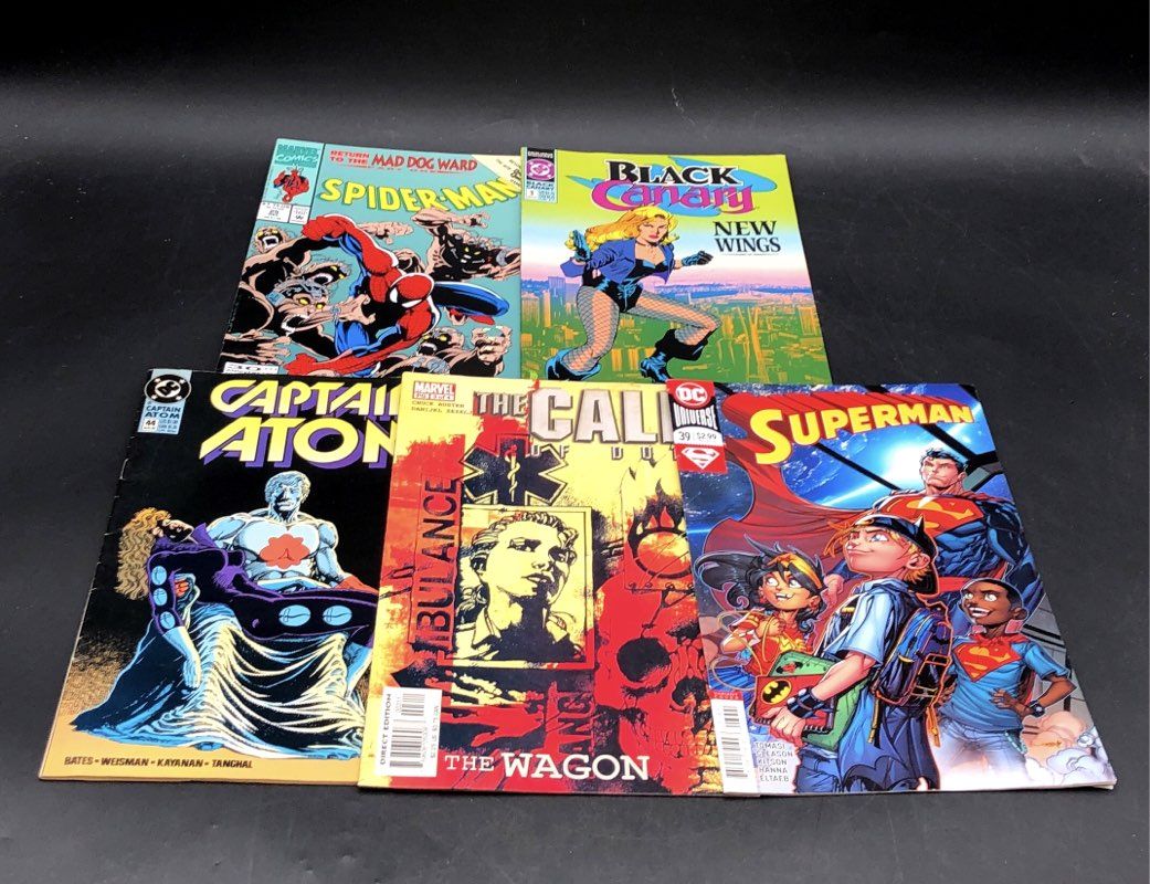 Spider-Man Superman Justice League Comic Book Lot Marvel DC Image 80s-Modern
