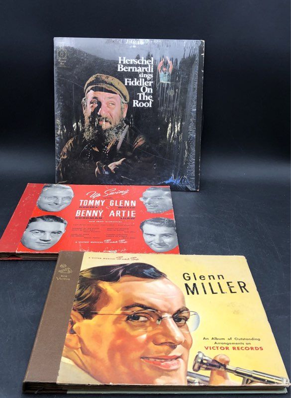 Artie Shaw, Benny Goodman, Glenn Miller, & More Vinyl Record Lot