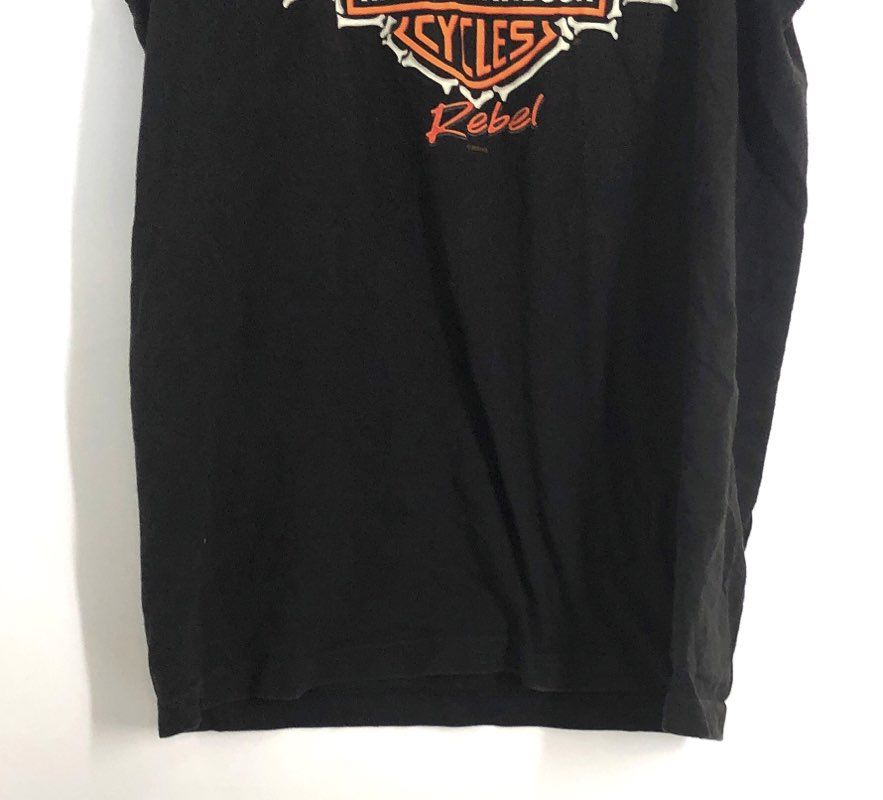 Harley-Davidson Rebel Bahamas Nassau Graphic Tank Top Black Sz M