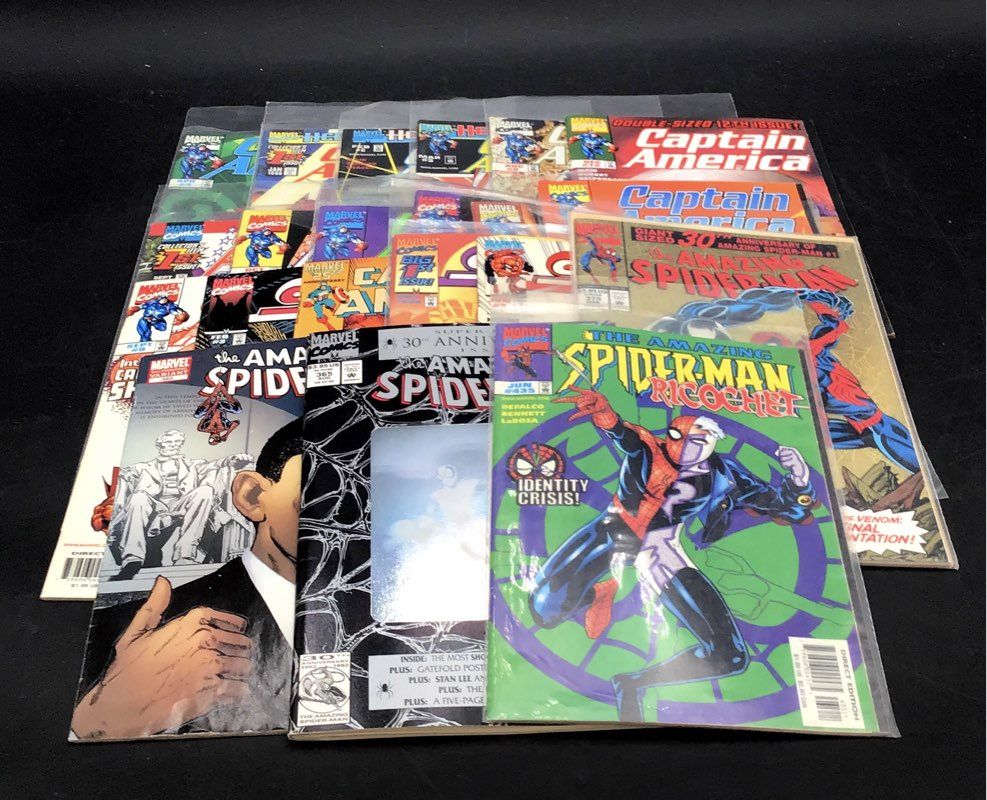 Marvel Comic Book Lot Modern Age 1990s-2000s Superhero Approx 20 Comics