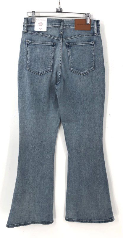 NWT Lucky Brand Women's Blue Stevie High Rise Flared Jeans - Size 8/29A