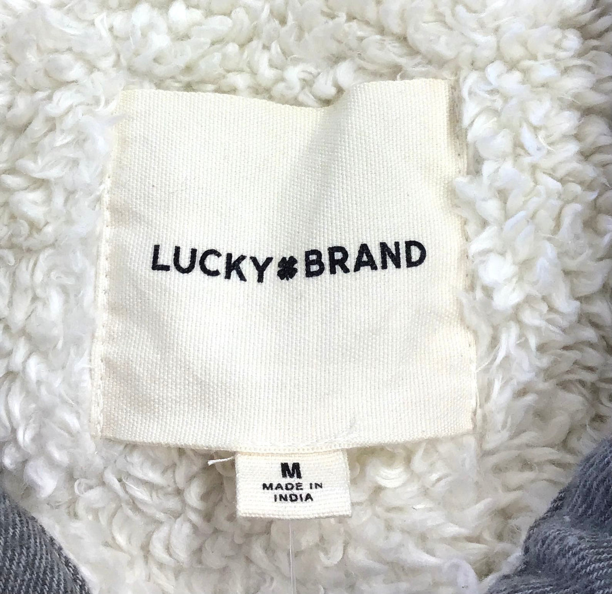 NWT Lucky Brand Men's Brown Plaid Cotton Shirt Jacket - Size M