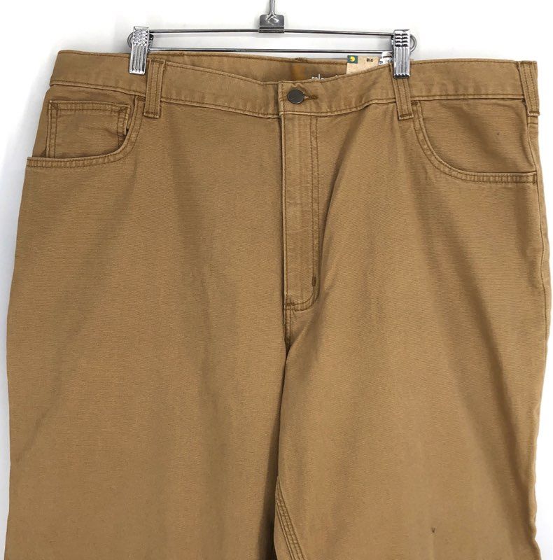 NWT Carhartt Men's Brown Relaxed Fit Trouser Pant - Size 42X30