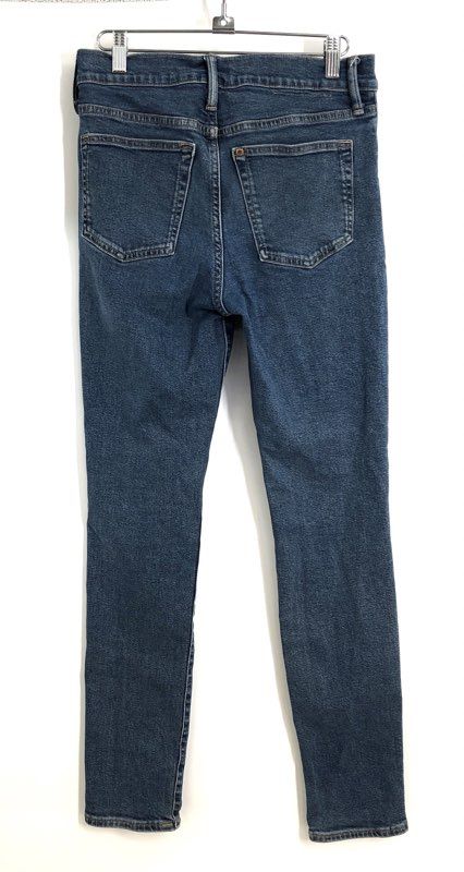 H&M Men's Blue Medium Wash Skinny Tapered Denim Jeans Sz 30x32