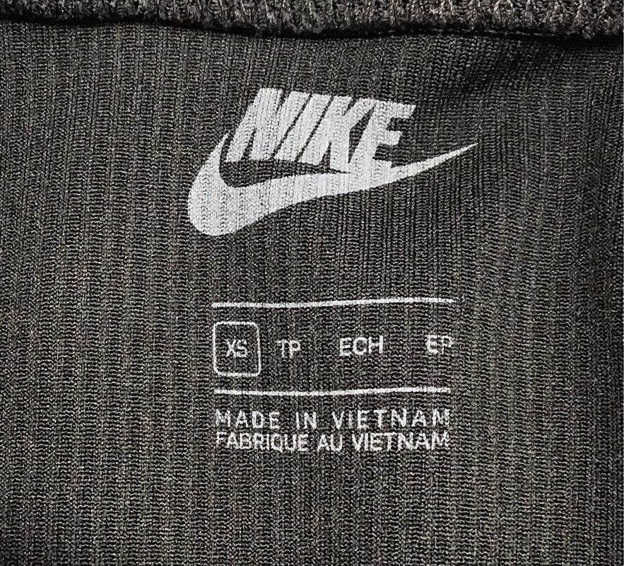 Nike Women's Sportswear Ribbed Leggings Black High Rise Just Do It NWT Sz XS