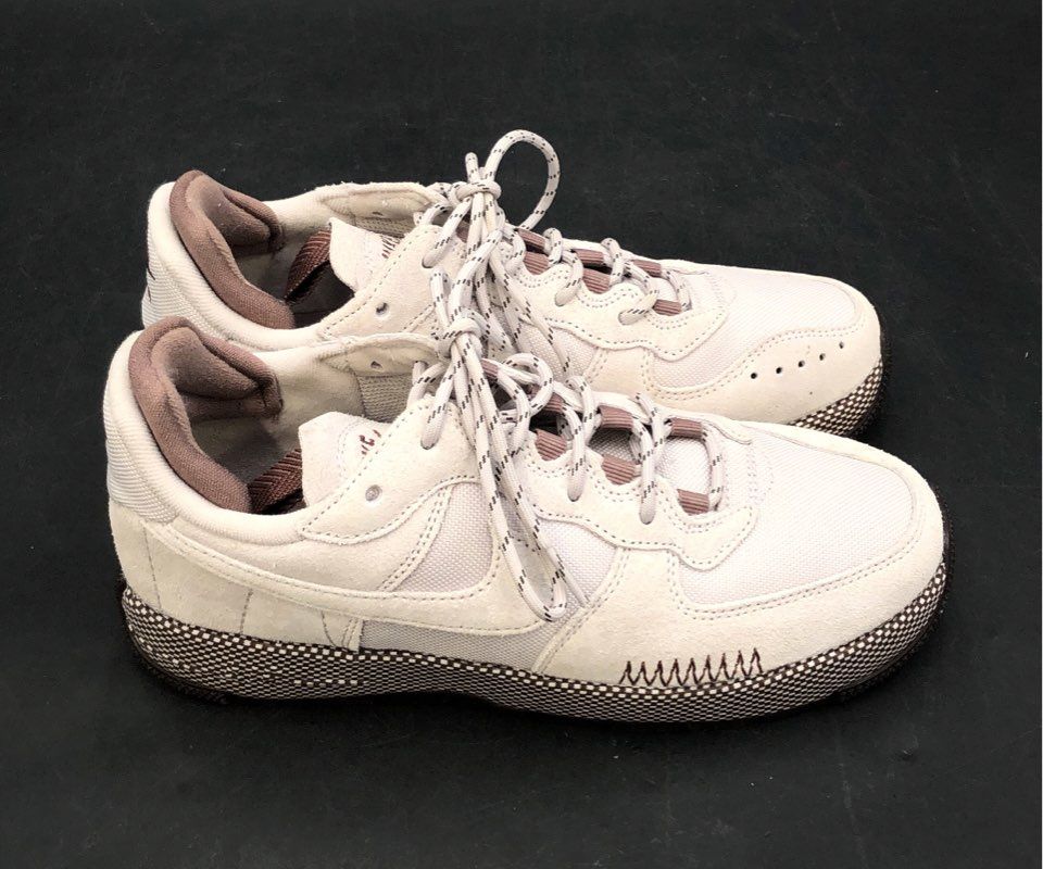 Nike Air Force 1 Wild Platinum Violet Smokey Mauve Sneakers Women's Size 8