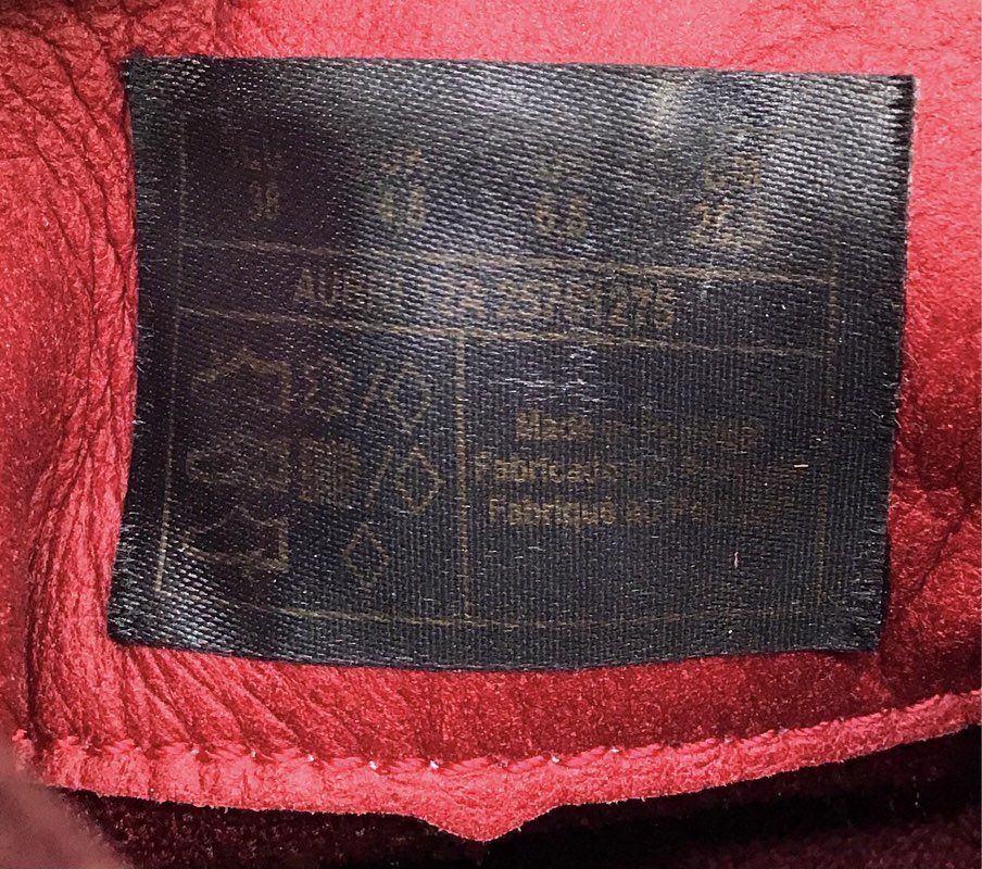 Scotch & Soda Aubri Burgundy Suede Lug Sole Chelsea Boots New Women's Size 38