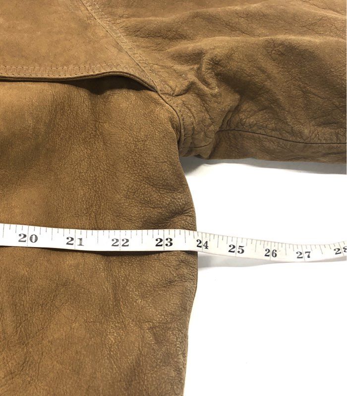 Vintage 90s Marlboro Adventure Team Men's Brown Leather Bomber Jacket Sz M