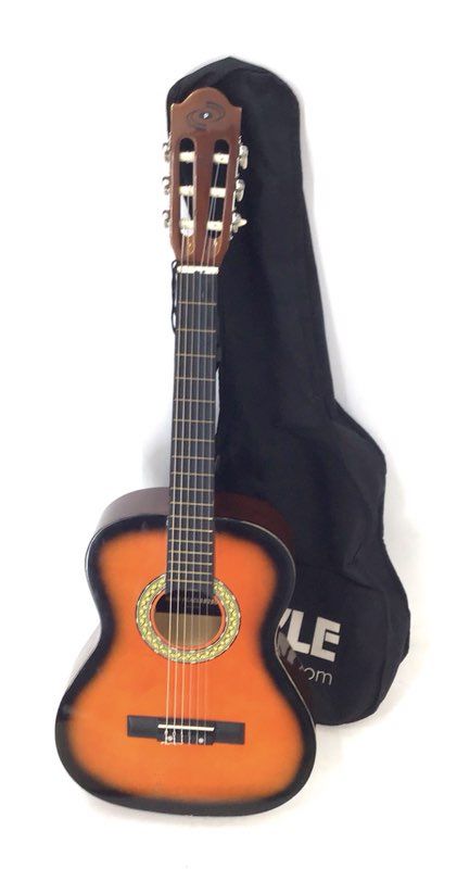 Pyle PGACLS82SUN 6-String Classical Acoustic Guitar Student Model Sunburst