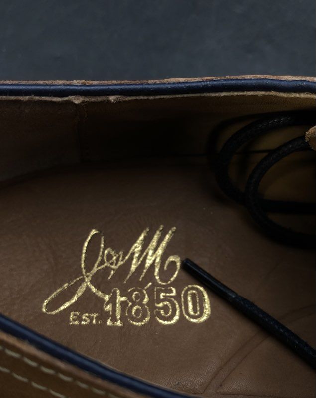 Johnston & Murphy Men's Tan Oxford Dress Shoes - Size 9M