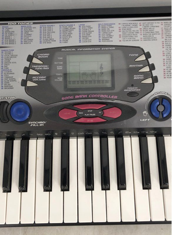 Casio CTK-551 61 Key Digital Display Electronic Keyboard