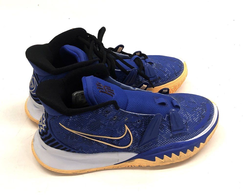 Nike Kyrie 7 GS Sisterhood Hyper Royal Blue Basketball Shoes CQ9326-400 Size 6