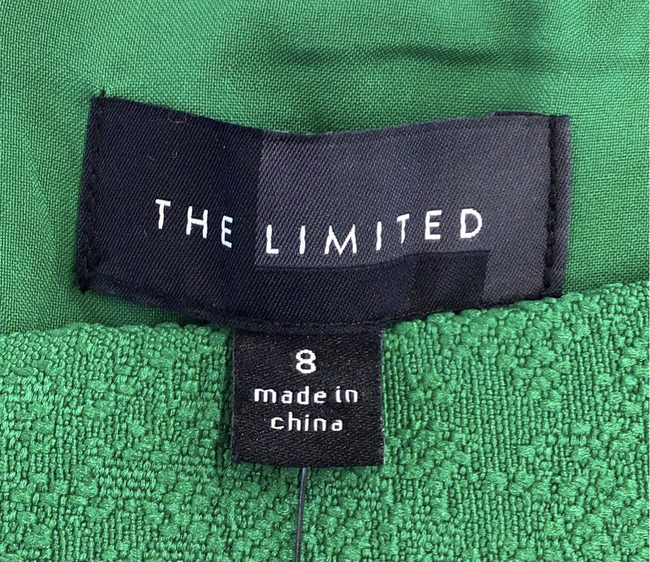 NWT The Limited Women's Green Sheath Dress - Size 8