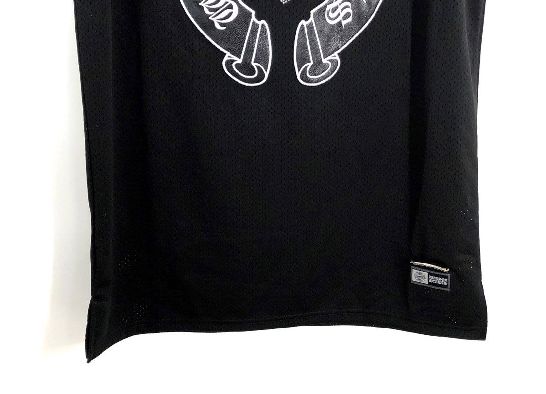 Watson Studios Men's Black Chrome Ain't No Love Basketball Jersey NWT Sz L
