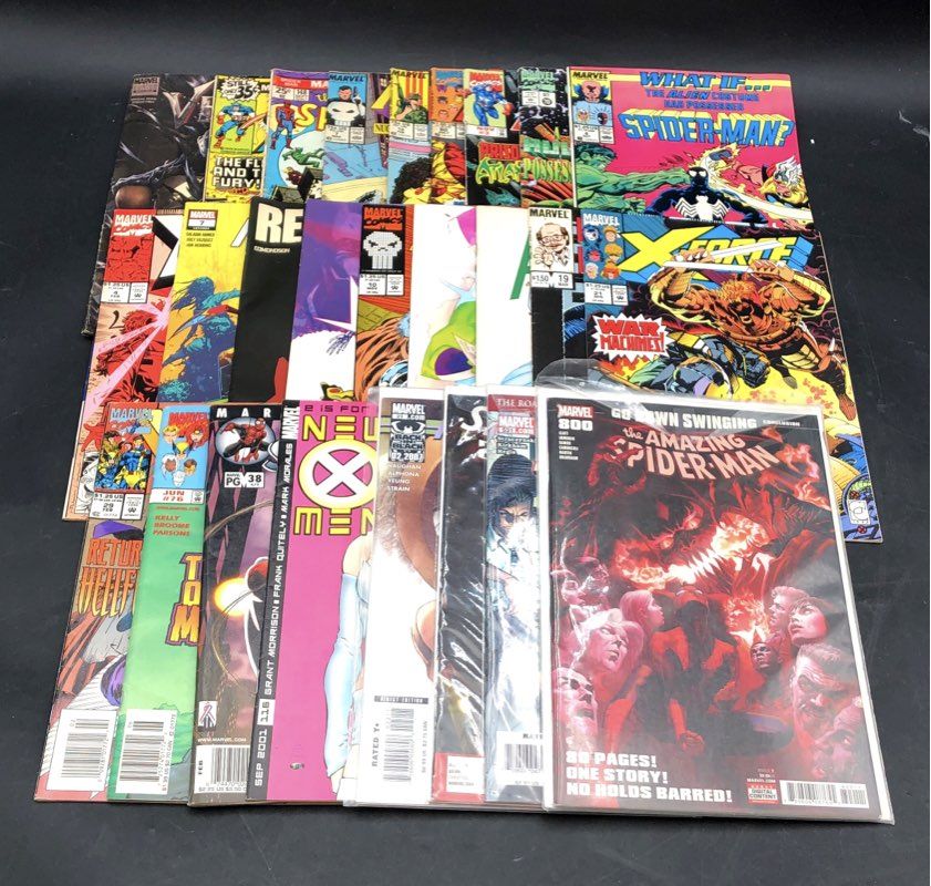 Comic Book Lot Marvel Bronze Copper Modern Age Superhero 26 Comics