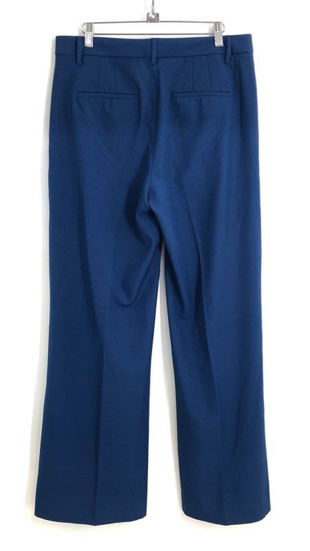 Banana Republic Women's Blue Sculpted Stretch Wide Leg Pants Sz 10 NWT