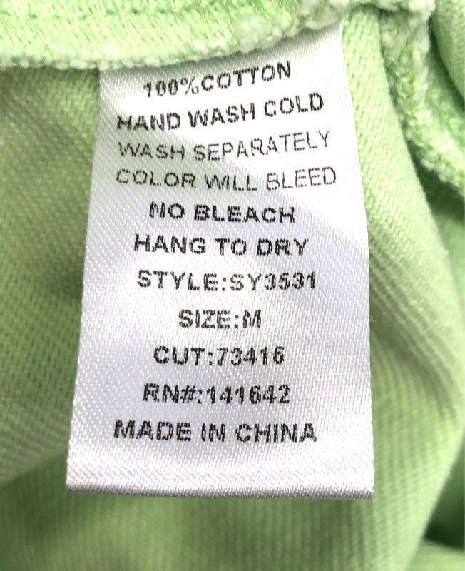 Sunland 17 Women's Lime Green Denim Mini Skirt Raw Frayed Hem Size M