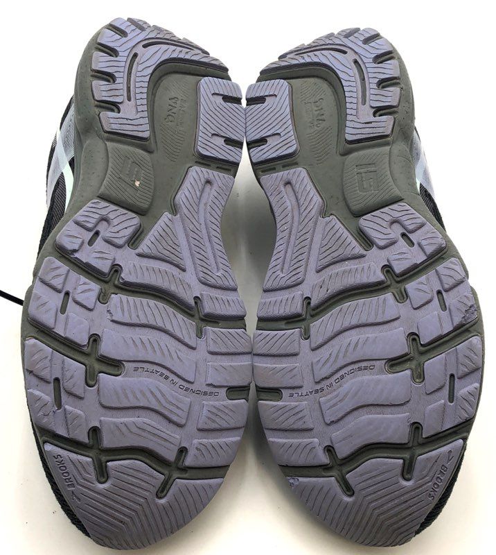 Brooks Ghost 15 Black Purple Women's Running Shoes Size 11