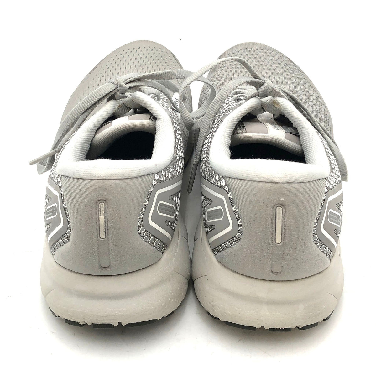 Brooks Ghost 14 Grey White Women's Running Shoes Size 10.5 Wide