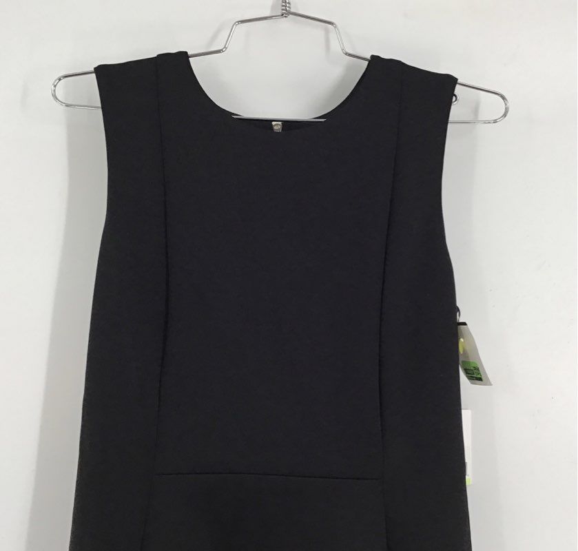 NWT Calvin Klein Women&#39;s Black Sleeveless Fit &amp; Flare Dress - Size 4