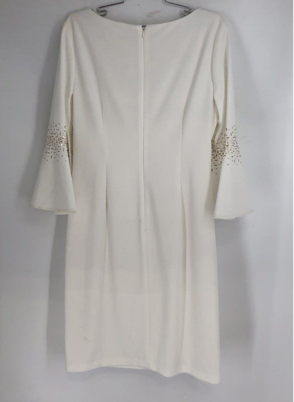 NWT Eliza J Women's White Sheath Dress - Size 12