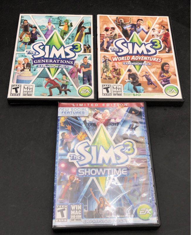 EA PC Video Game Lot - The Sims 3 High-End Loft Stuff & More